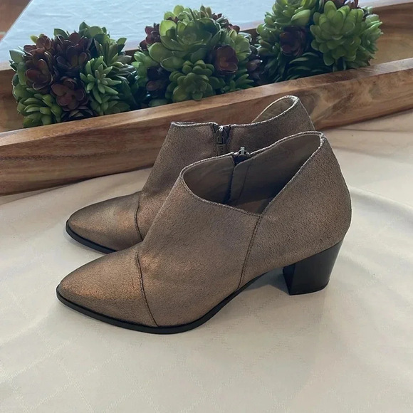 Italeau Marisa Waterproof Italian Leather Bootie‎ boot boots US 8.5 Eu 39.5 EUC - Picture 4 of 10